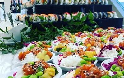 Poke bowl catering esküvőre hangolva